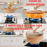 SET WOK ANTI-ADHERENTE DE ELIVA🍳